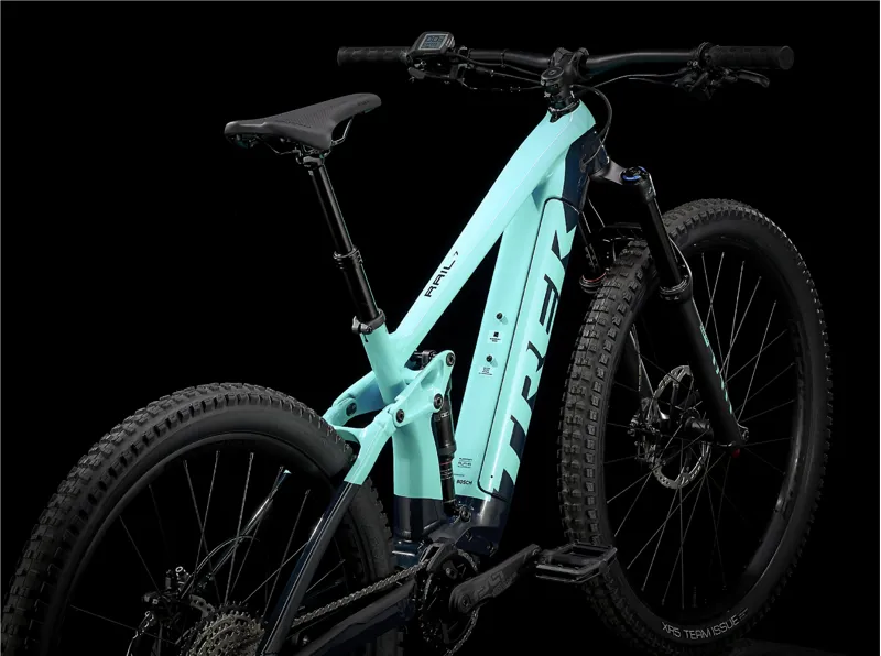 Trek Rail 7 SLX/XT 29er Electric Bike 2021 Miami Green/Nautical Navy-2